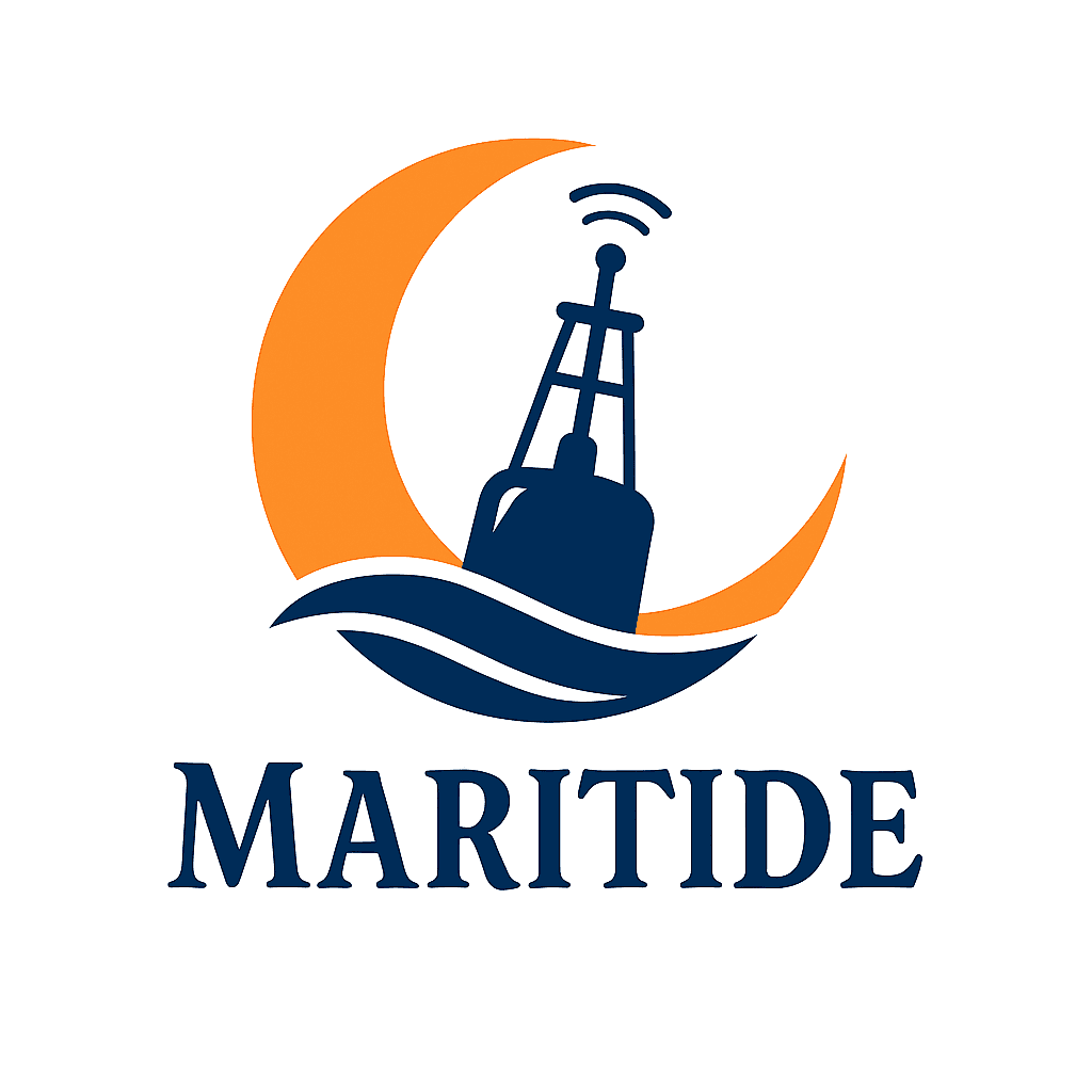 Maritide emblem and wordmark